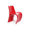 Chaise design rouge OWIE