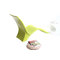 Chaise longue design vert anis ZOWIE