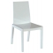 Chaise moderne blanche NEW YORK