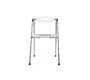 Chaise plexiglas pliante transparent JULIE (lot de 4)