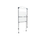 Chaise plexiglas pliante transparent JULIE (lot de 4)