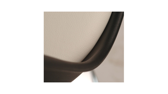 Chaise Steevy noir pivotante et r&eacute;glable en hauteur image 1