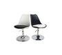 Chaise Steevy noir pivotante et r&eacute;glable en hauteur image 3