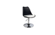 Chaise Steevy noir pivotante et r&eacute;glable en hauteur image 4