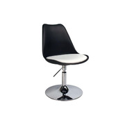 Chaise Steevy noir pivotante et r&eacute;glable en hauteur image pub1