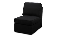 Chauffeuse coton noire 60 cm up to you