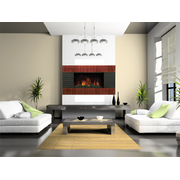 Chimenea decorativa el&eacute;ctrica de dise&ntilde;o PADOVA image pub1