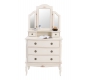 Coiffeuse baroque blanche BIANCA