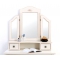 Coiffeuse baroque blanche BIANCA
