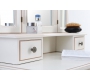Coiffeuse baroque blanche BIANCA