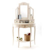 Coiffeuse baroque blanche BIANCA