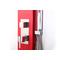 Colonne de douche hydromassante rouge TRENDY