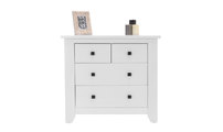 Commode bois blanc HAMPTON