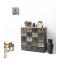 Commode bois industrielle 18 tiroirs OLIVER