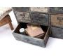Commode bois industrielle 18 tiroirs OLIVER