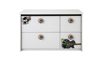 Commode enfant  blanche ROCK