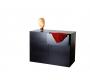 Commode noire 6 tiroirs up to you by Dominique David 