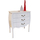 Comoda LOUISA 3 cajones � color blanco image pub1