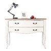 Comode baroque blanche 120 cm ROSALA