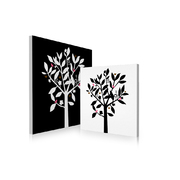 Conjunto de 2 cuadros de dise&ntilde;o NATURA image pub1