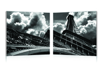 Conjunto de 2 cuadros de dise&ntilde;o PARIS image pub1