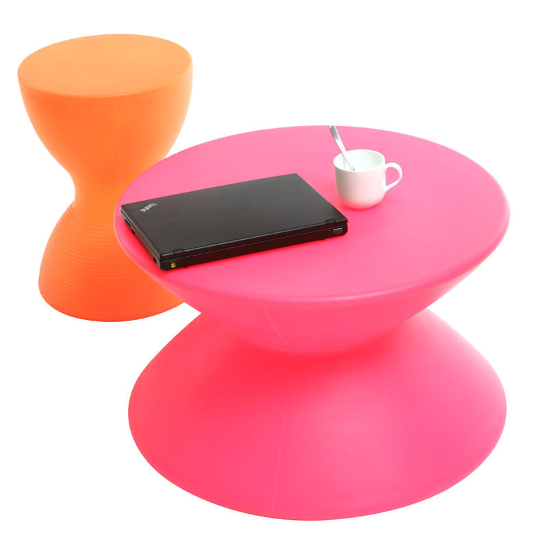table basse design colorée
