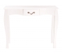 Console baroque blanche 1 tiroir Louisa