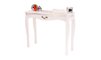 Console baroque blanche 1 tiroir Louisa