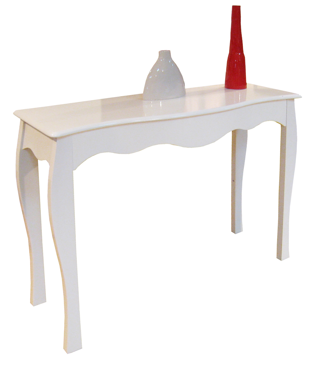 Console baroque blanche Louisa