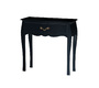 Console baroque noire 1 tiroir Louisa