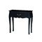 Console baroque noire 1 tiroir Louisa