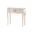 Console / Chevet 1 tiroir LOUISA - coloris blanc image pub1