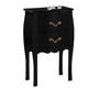 Console / Chevet 2 tiroirs LOUISA - coloris noir image 1