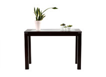 Console en ch&ecirc;ne weng&eacute; moderne Jerri
