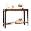 Console industrielle bois et m&eacute;tal MADISON