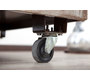 Console m&eacute;tal sur roulettes industrielle CHARIOT