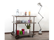 Console m&eacute;tal sur roulettes industrielle CHARIOT
