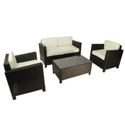 El conjunto TAHITI- 2 sillones, 1 sof&aacute; 2 plazas y 1 mesa de sal&oacute;n image pub1