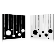 Ensemble de 2 tableaux design GIBOULEES image pub1