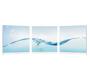 Ensemble de 3 tableaux design WATER