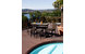 Ensemble de jardin CUBA - 4 tabourets, 2 chaises hautes & 1 bar - Couleur Cacao image 5