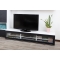 Ensemble mural TV design blanc et noir TELIS by SYMBIOSIS