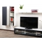 Ensemble mural TV design blanc et noir XALIS by SYMBIOSIS
