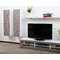 Ensemble mural TV design blanc et taupe XALIS by SYMBIOSIS