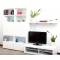 Ensemble mural TV design blanc KELIS by SYMBIOSIS