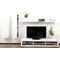 Ensemble mural TV design blanc XALIS by SYMBIOSIS