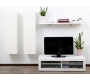 Ensemble mural TV design blanc YRIS by SYMBIOSIS