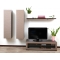 Ensemble mural TV design chocolat et taupe YRIS by SYMBIOSIS