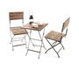 Ensemble table et chaises de jardin bistrot Willord