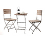 Ensemble table et chaises de jardin bistrot Willord
